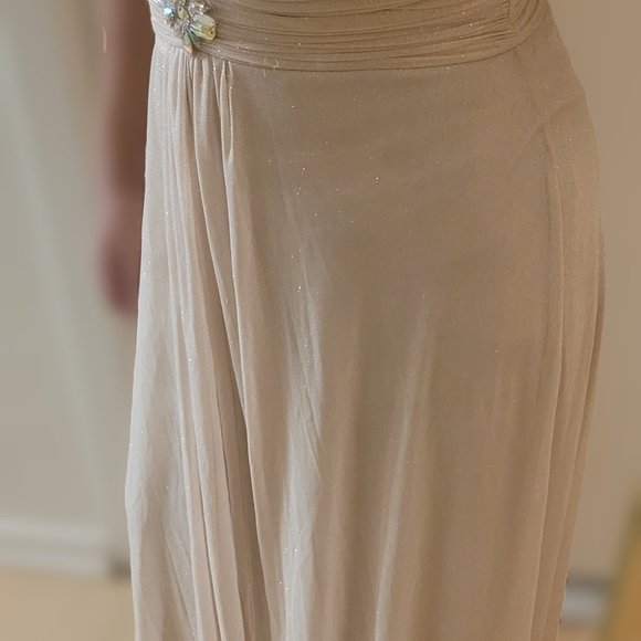 Cachet Jeweled Strapless Prom Dress - Picture 4 of 10